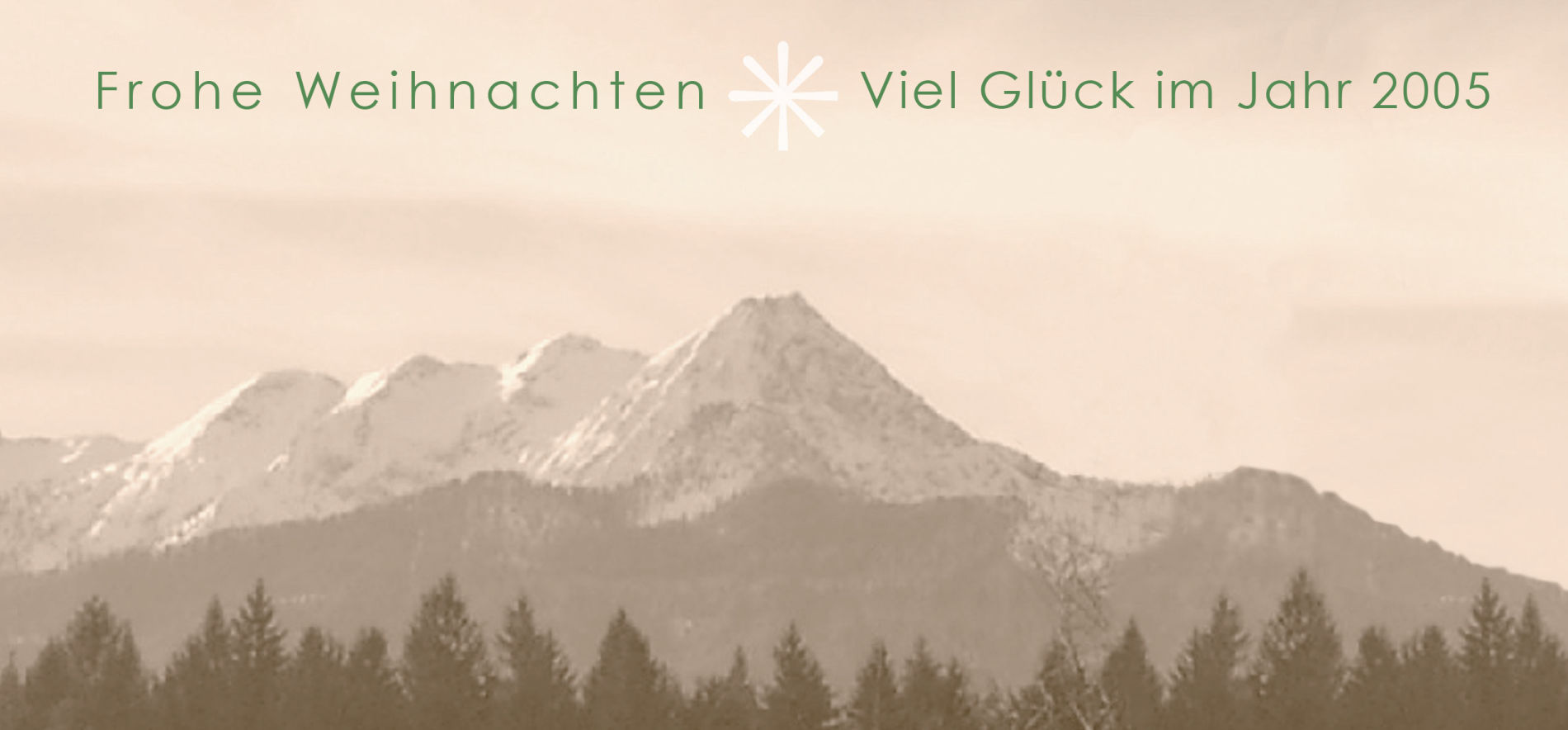 Rechtsanwälte Gschöpf Grußkarte Weihnachten 2004